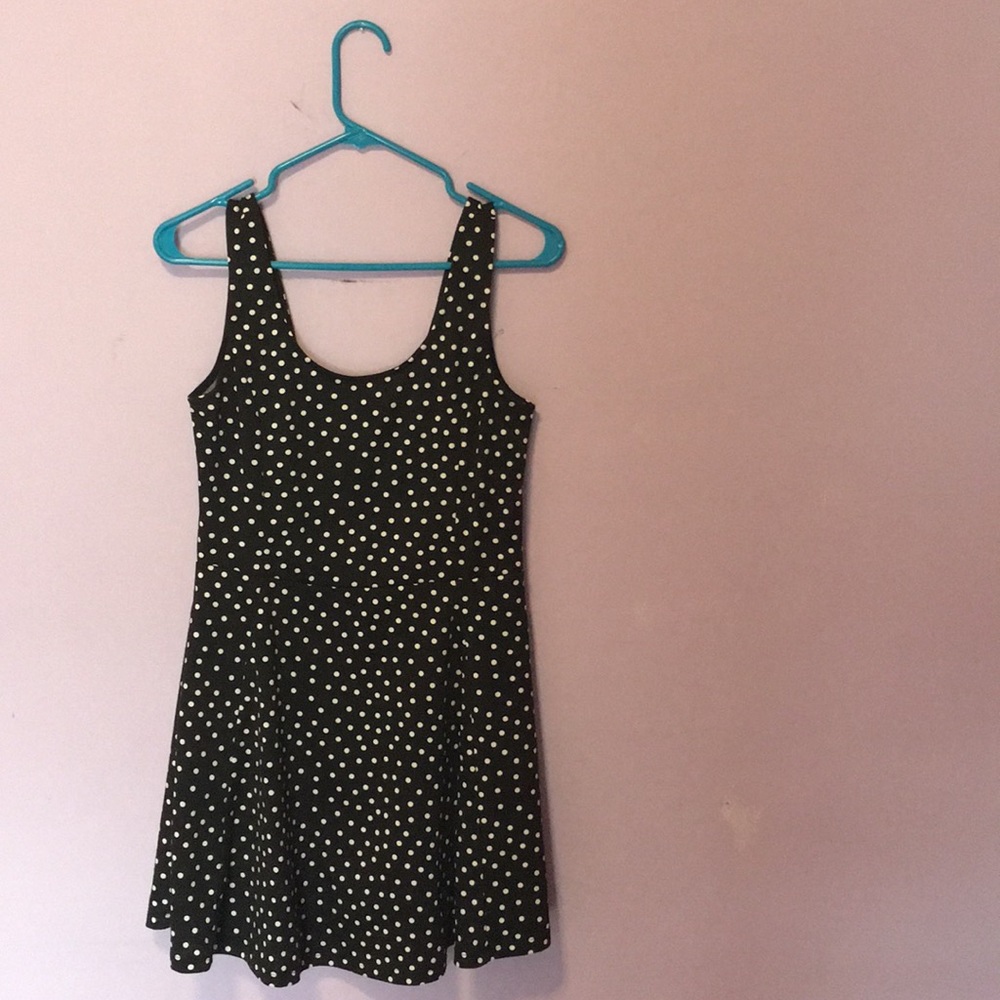 Polka dot skater style dress